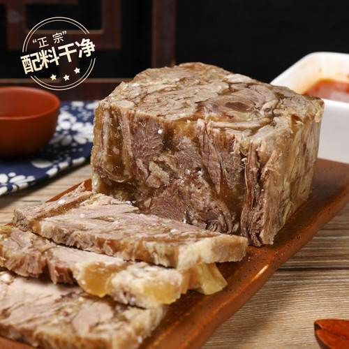 镇江何记特产羊肉羔250g家宴零食过年餐桌羊糕肉新鲜下酒菜