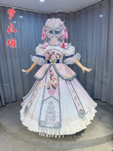 特价！演出服女童摩梭族羌族彝族畲族苗族瑶族普米族哈尼族长款