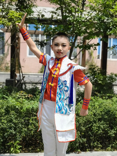 快乐阳光高定《大武生》男童唱歌礼服演出服