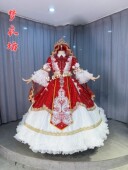 快乐阳光演出服女童长款 冰雪盛宴 新疆哈萨克 哈密小古丽