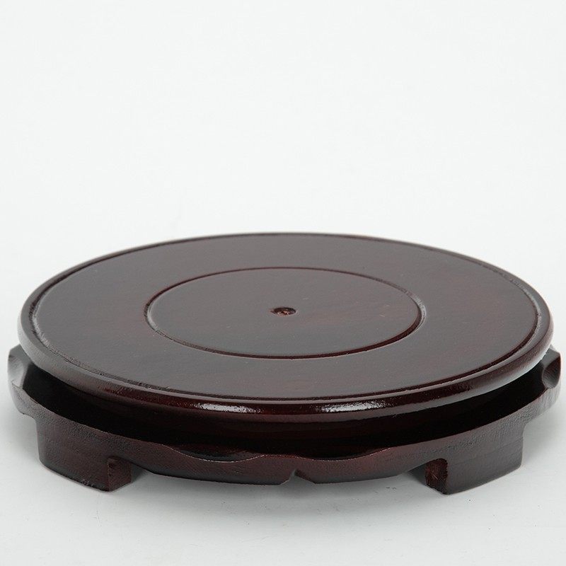 旋转木质底座花瓶鱼缸架子酒坛佛像石头玉器摆件工艺品木托盘垫高,家居饰品,桌面摆件,淘宝优惠券,粉丝福利购,淘宝优惠卷