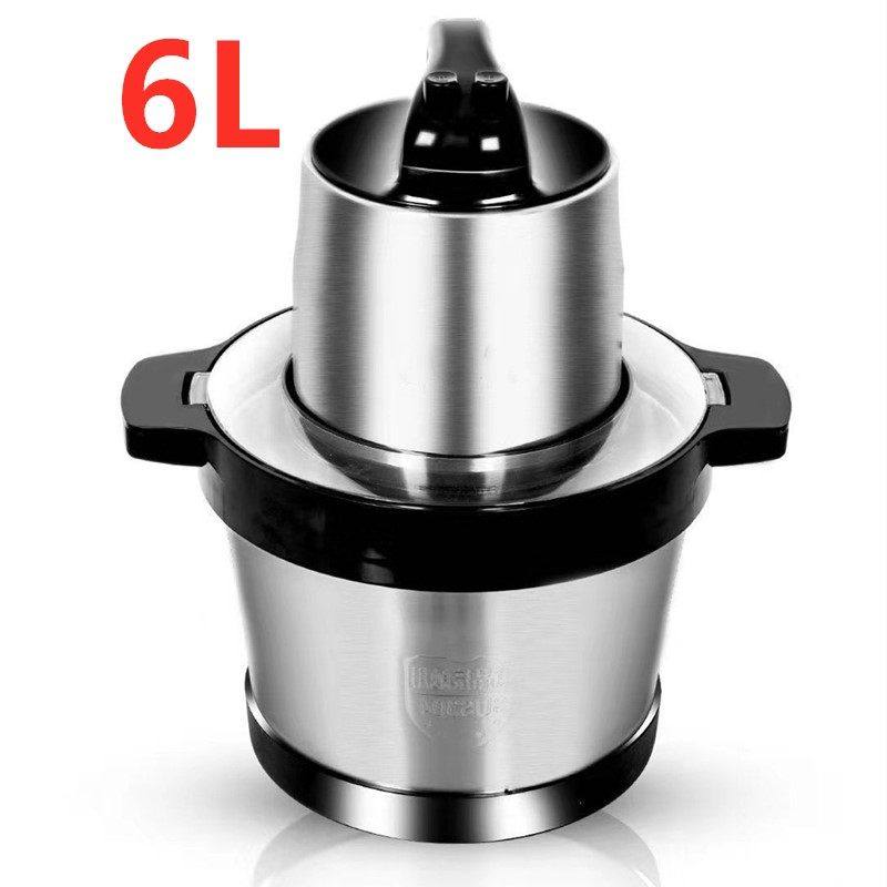 电动绞肉机不锈钢6L的大功率大容量绞肉碎菜机打蒜泥器玻璃绞菜器,厨房/烹饪用具,绞肉机/碎肉宝,淘宝优惠券,粉丝福利购,淘宝优惠卷