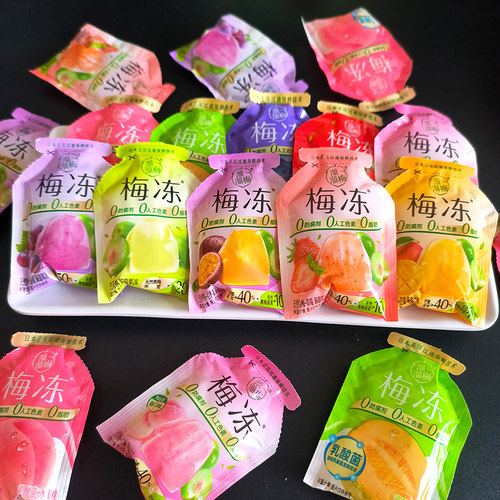 溜溜梅梅冻500g散装冻蒟蒻