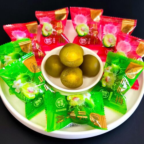 正品溜溜梅500g咔哩梅散装称重网红爽口梅青口梅零食酸甜新鲜腌制