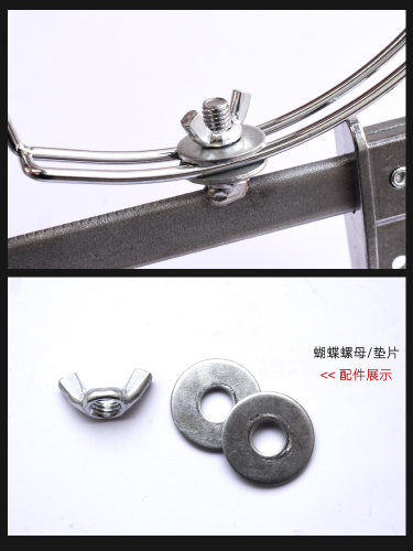 桥筏桥钓金属支架筏钓阀杆筏竿水滴轮筏钓轮支架伐钓鱼竿杆架