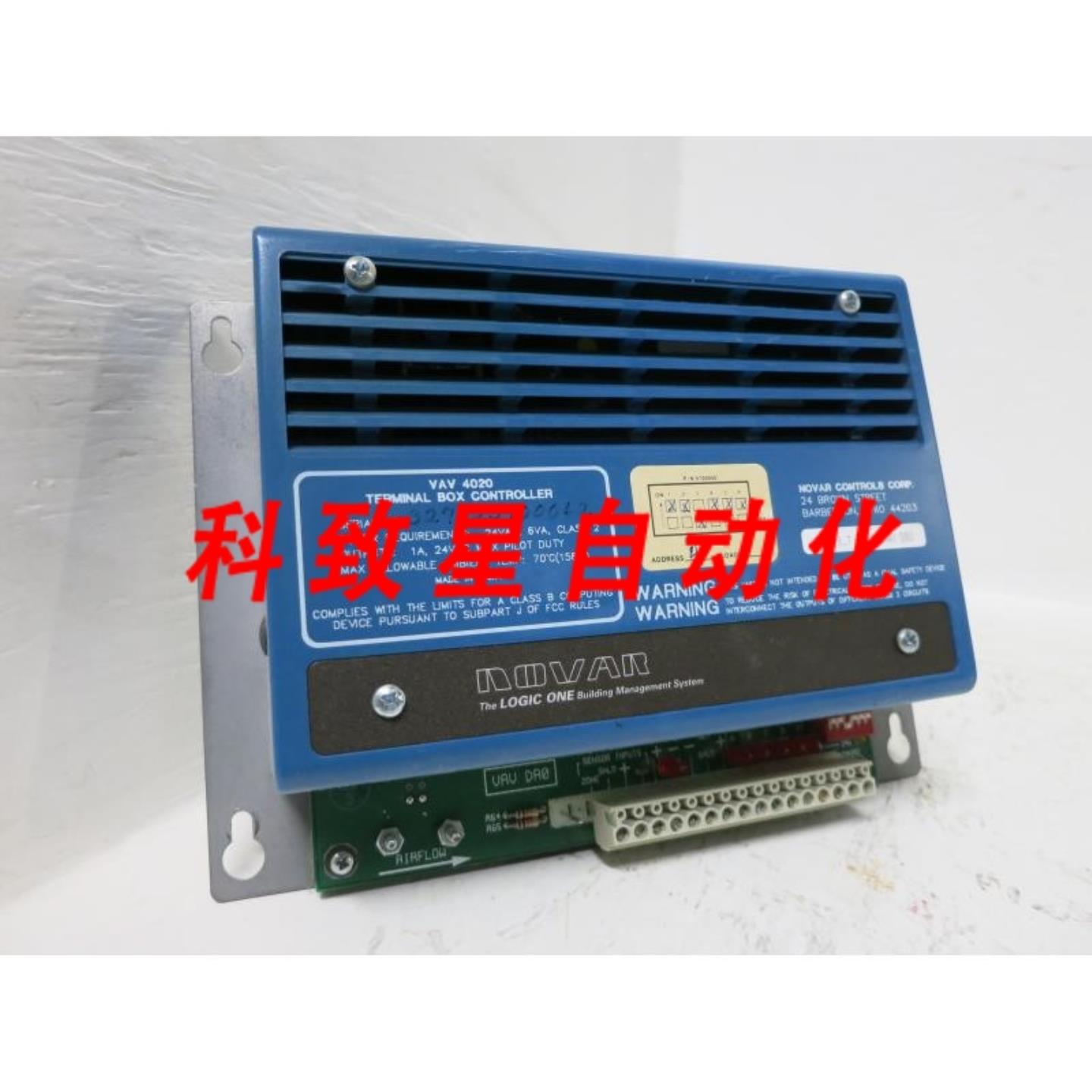 工业配件NOVAR VAV-4020 LOGIC ONE接线盒控制器V87 DRO变风量
