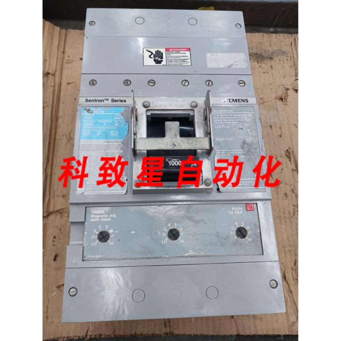 工业配件NXD63B100 1000安培 SENSTRON断路器3极600VAC50KA 480V