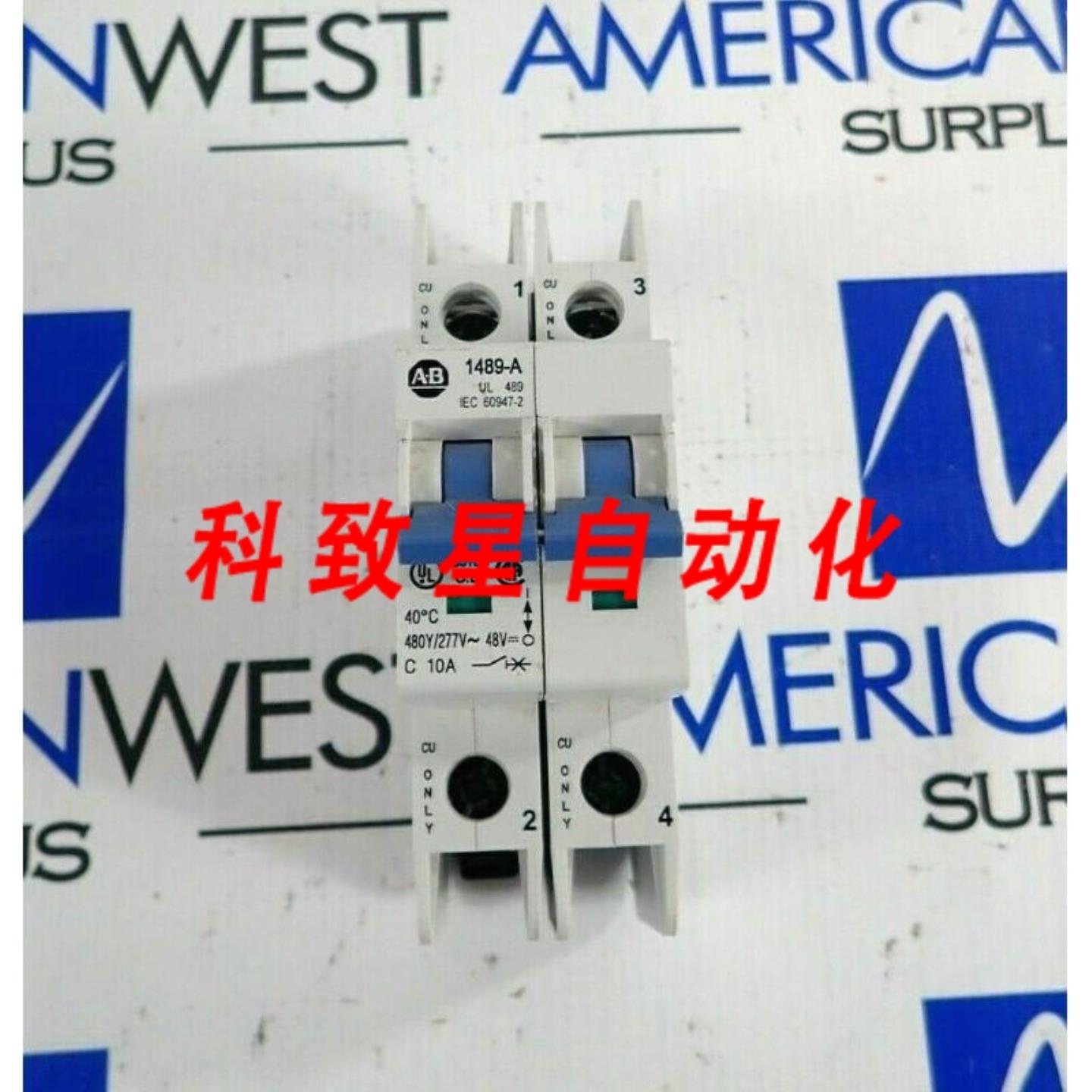 工业配件1489-A2C100系列A断路器2极10A 480Y277V