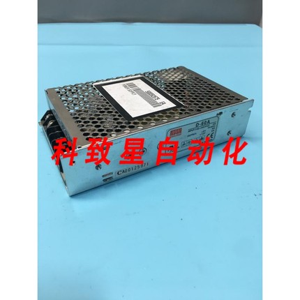 工业配件MW D-60A SWITCHING POWER SUPPLY INPUT 10040VAC 2A 5