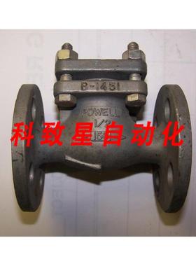 工业配件WM POWELL 12英寸 150级旋启式止回阀 275 PSI B1634