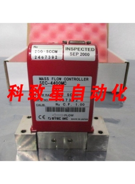 工业配件STEC SEC-4400MC MASS FLOW CONTROLLER MFC N2 200 SCCM
