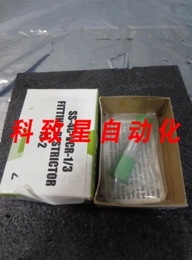 工业配件NUPRO SS-4C-VCR-1/3 POPPET CHECK VALVE 1/4 INCH 1/3P