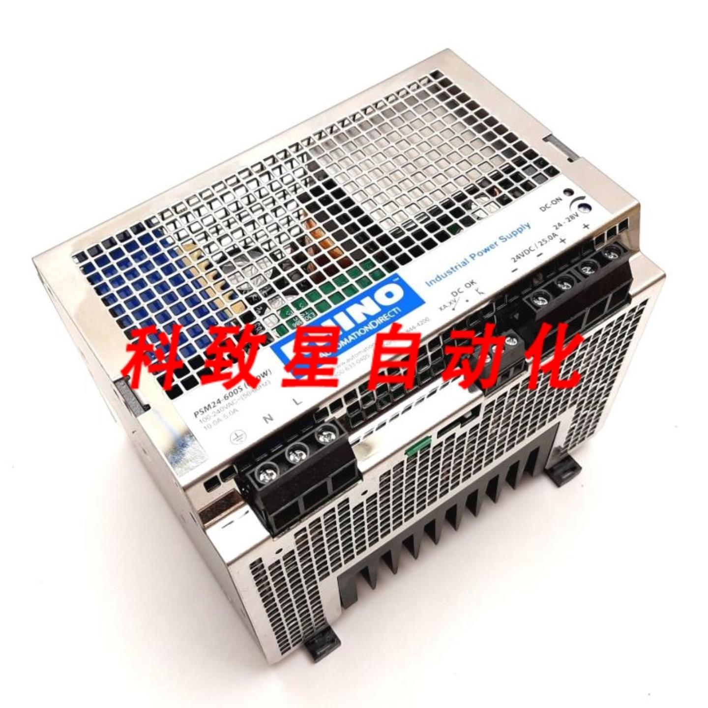 工业配件RHINO PSM24-6005电源输入100-240VAC10-8A输出25A 600