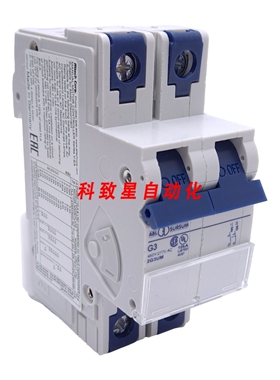 工业配件ABL SURSUM 2G3UM断路器2极3A 480Y277VACDIN导轨