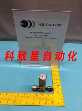 工业配件NUPRO SS-BNV51-C VALVE GAS LINE SHUTOFF VALVE 17578