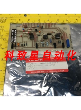 工业配件08290001 FILAMENT PREAMP PCB ASSY 122804