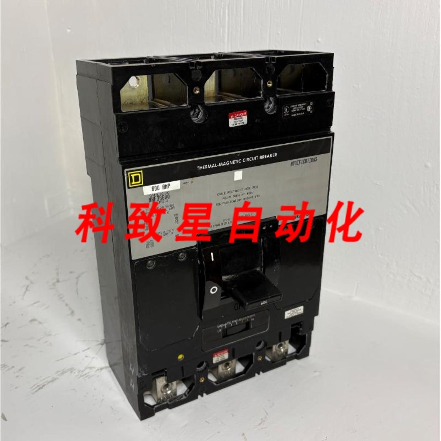 工业配件MHF36600 600A断路器MAL型480600V 3极600安培