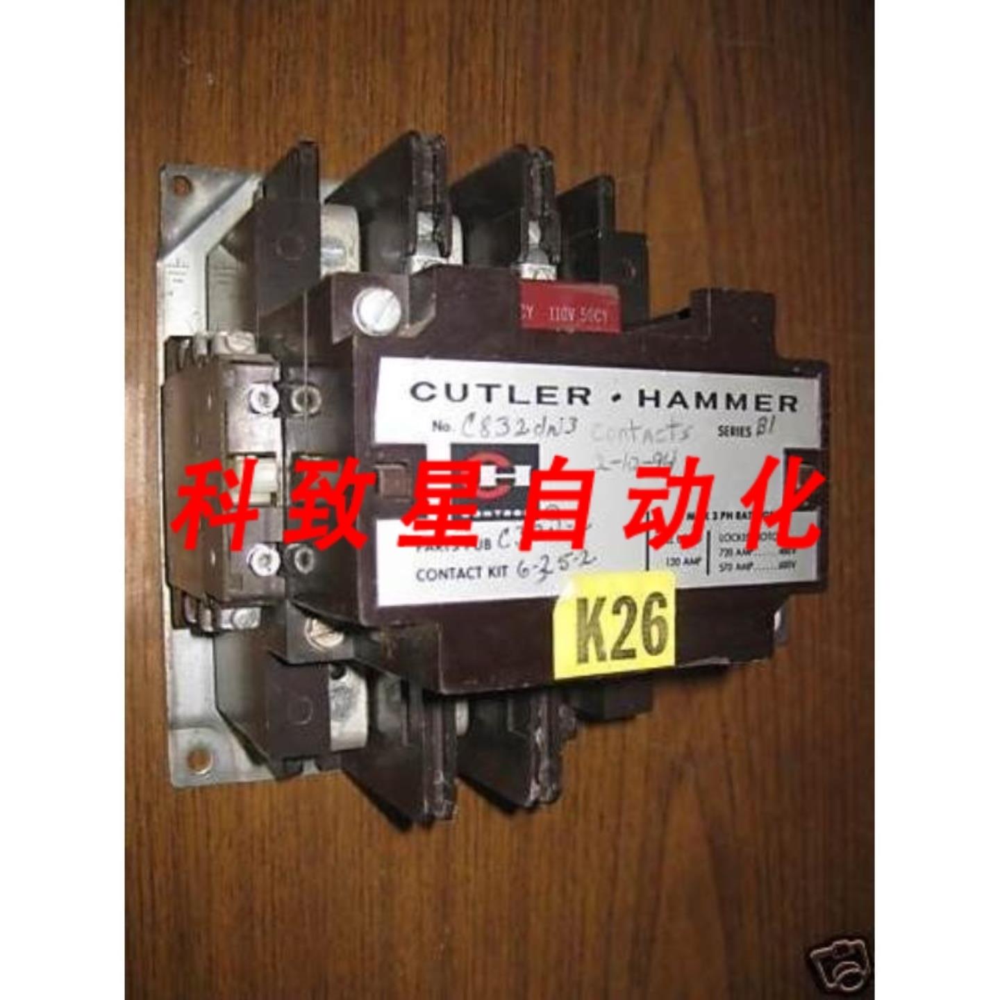 工业配件C832DN3 120安培电机接触器B1系列 120V