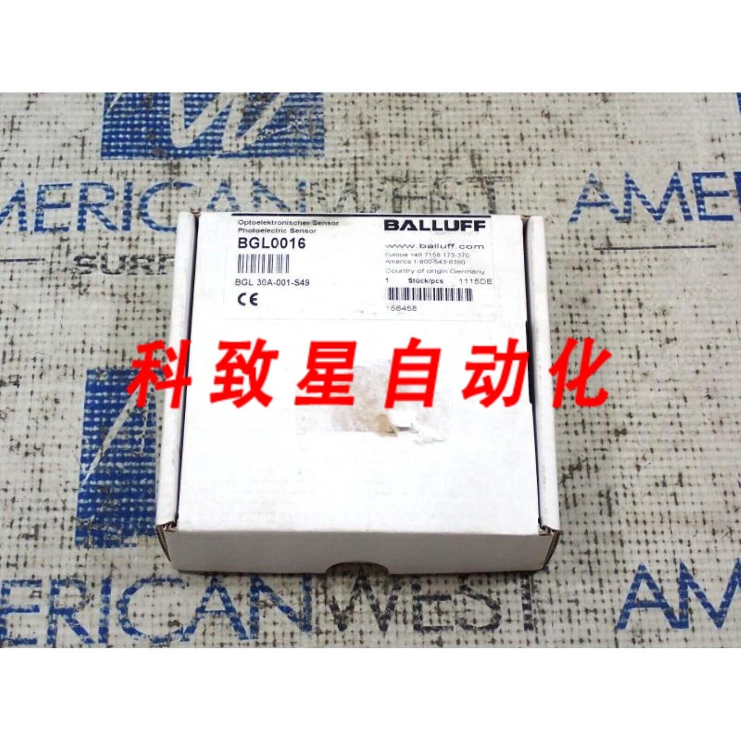 工业配件BGL0016 BGL 30A-001-S49光电THRUBREAM叉形传感器