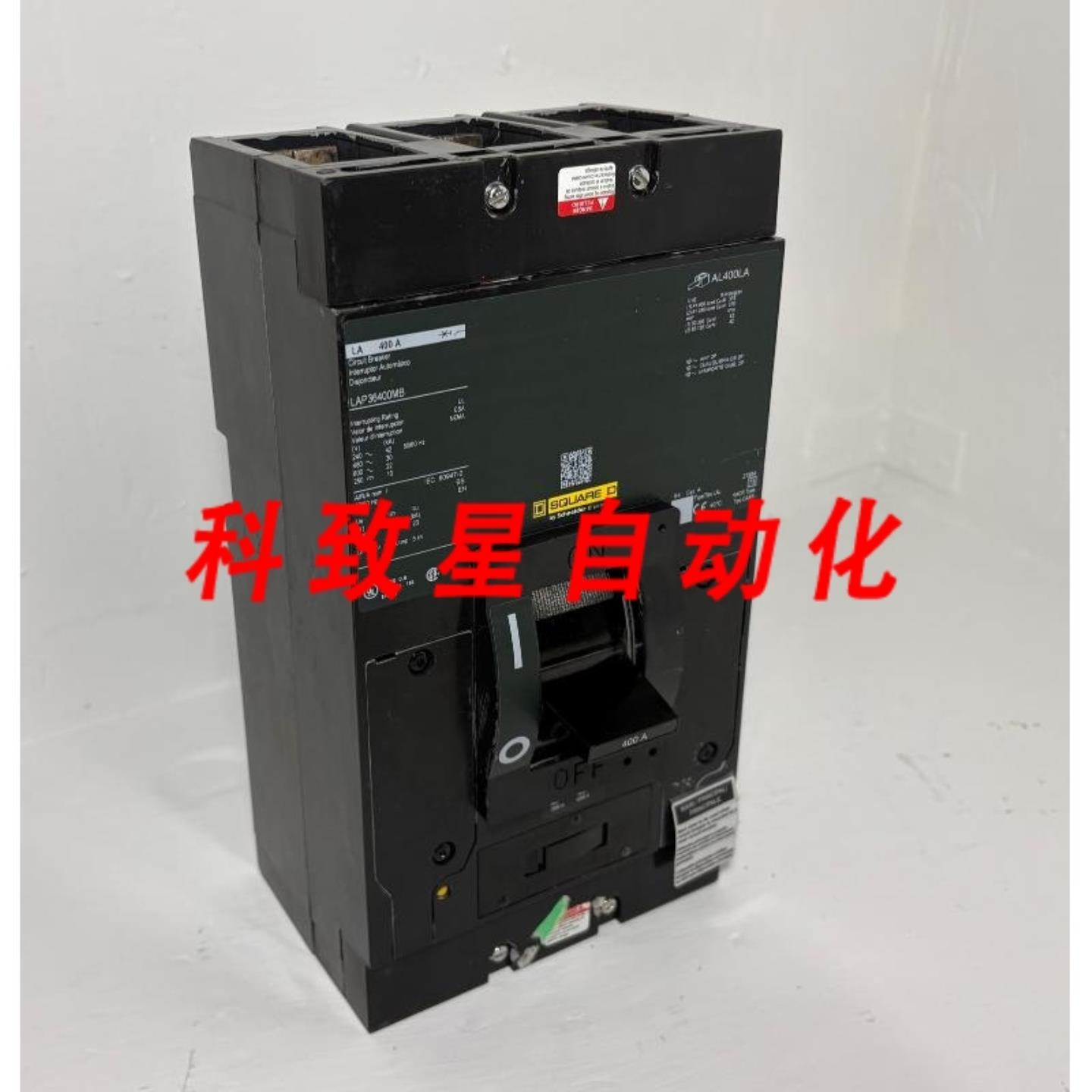 工业配件LAP36400MB 400A断路器绿色标签 600V 3P LAL型400安培