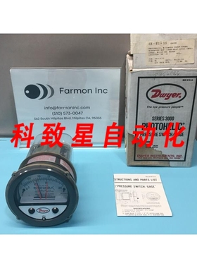 工业配件PHOTOHELIC SERIES 3000 PRESSURE SWITCH/GAGE 160440