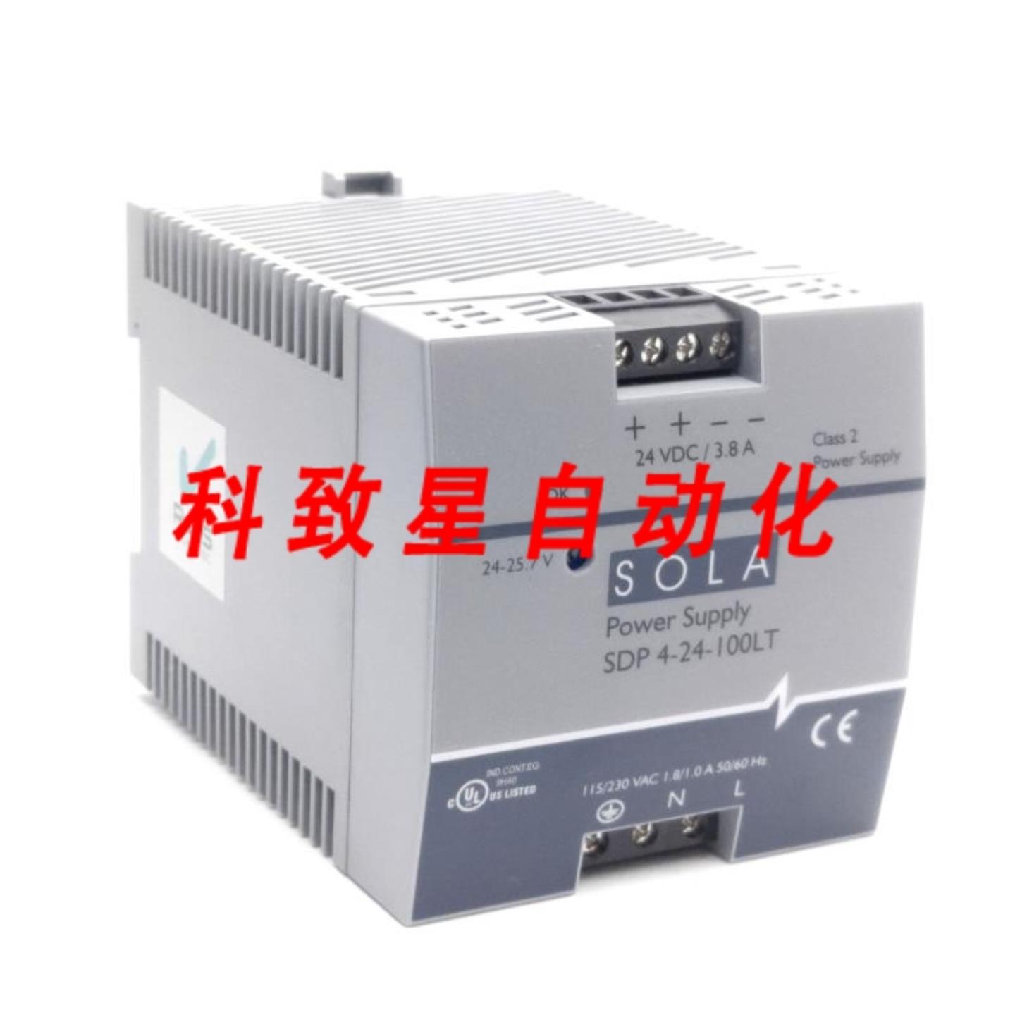 工业配件SOLA HD SDP4-24-100LT ADDC电源 115230VAC输入 38A