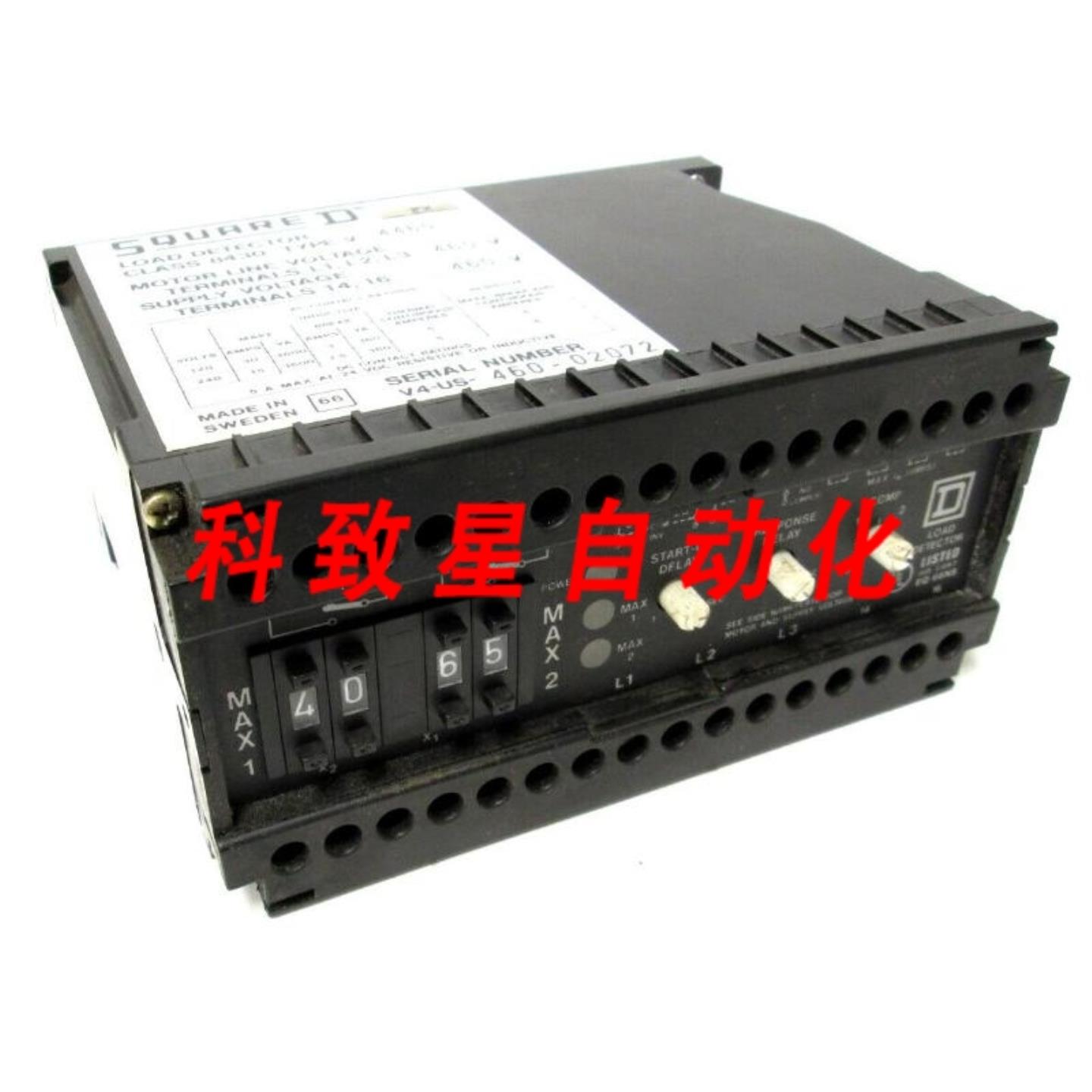 工业配件8430型V 4460电机负载检测器460VAC0-99A 2个设