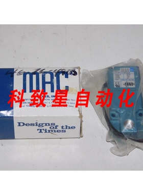 工业配件MAC 225B-111BAAA电磁阀 200系列3通1/4英寸 NPTF 24VDC6