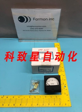 工业配件WESCHLER PP802-46 0-800 RF AMP ANALOG METER 161930