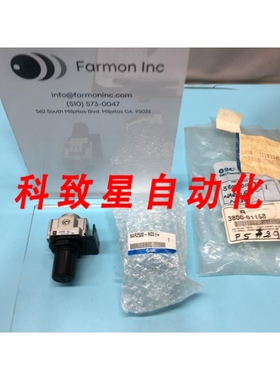 工业配件AMAT 3800-01168 REGULATOR AIR PRESS 7-125PSI 3/8FNPT