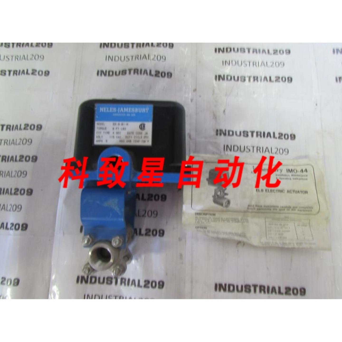 工业配件NELES 34英寸 阀门3A-3600M1-3带执行器ER-8-01-M