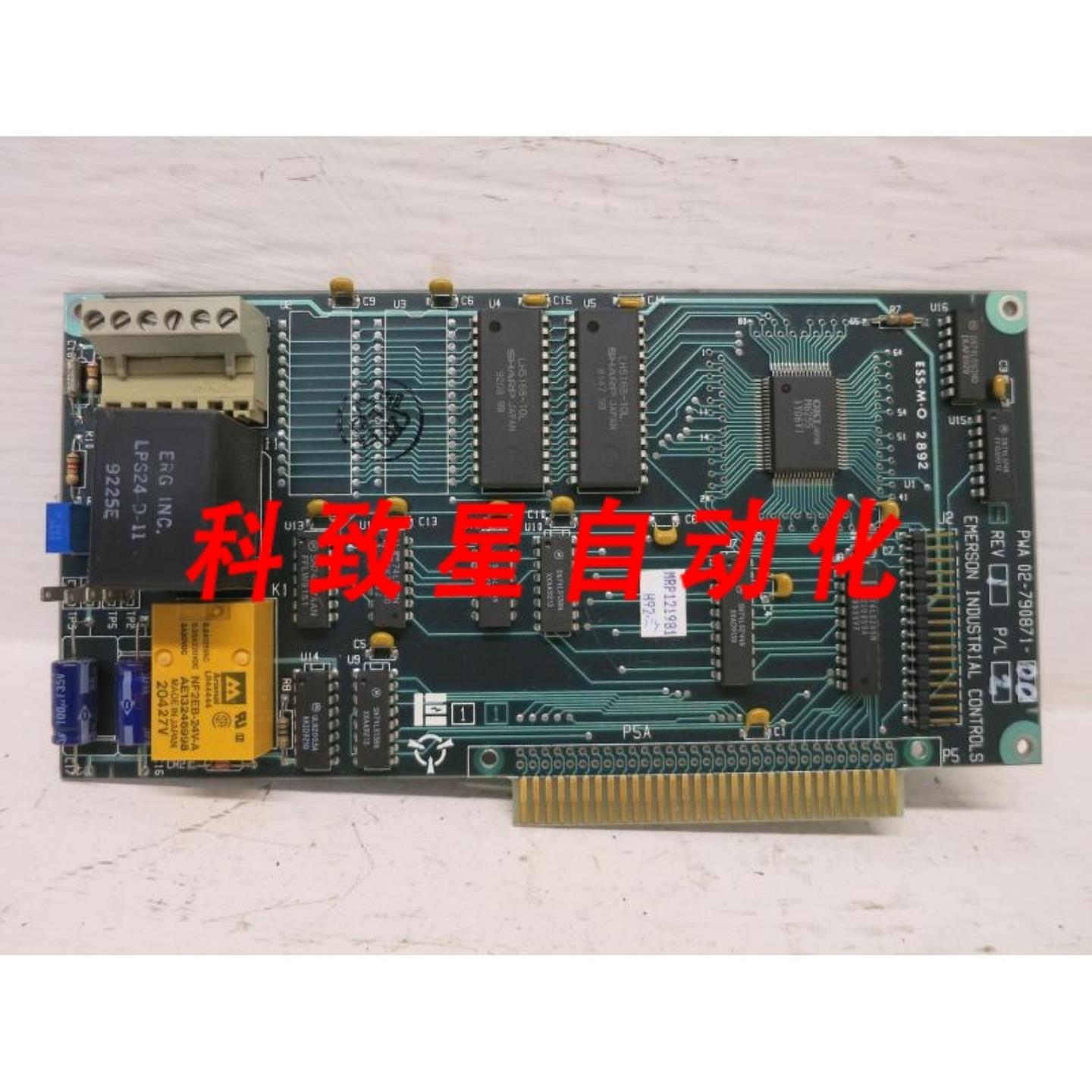 工业配件LIEBERT 02-790871-00 REV 1 PL 2显示控制器板 UPS PC