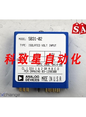工业配件ADI 5B41-02隔离宽带电压输入 5B41 装