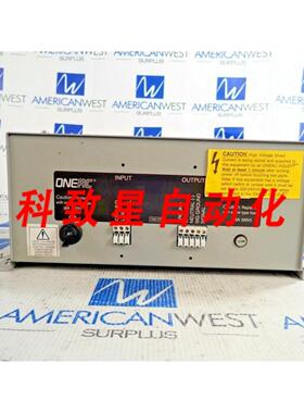 工业配件ONEAC型号 HU200 60HZ单相输入 120VAC输出 340VDC电源