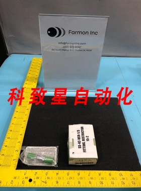 工业配件NUPRO SS-4C-VCR-1/3 POPPET CHECK VALVE 1/4 1/3PSI MV