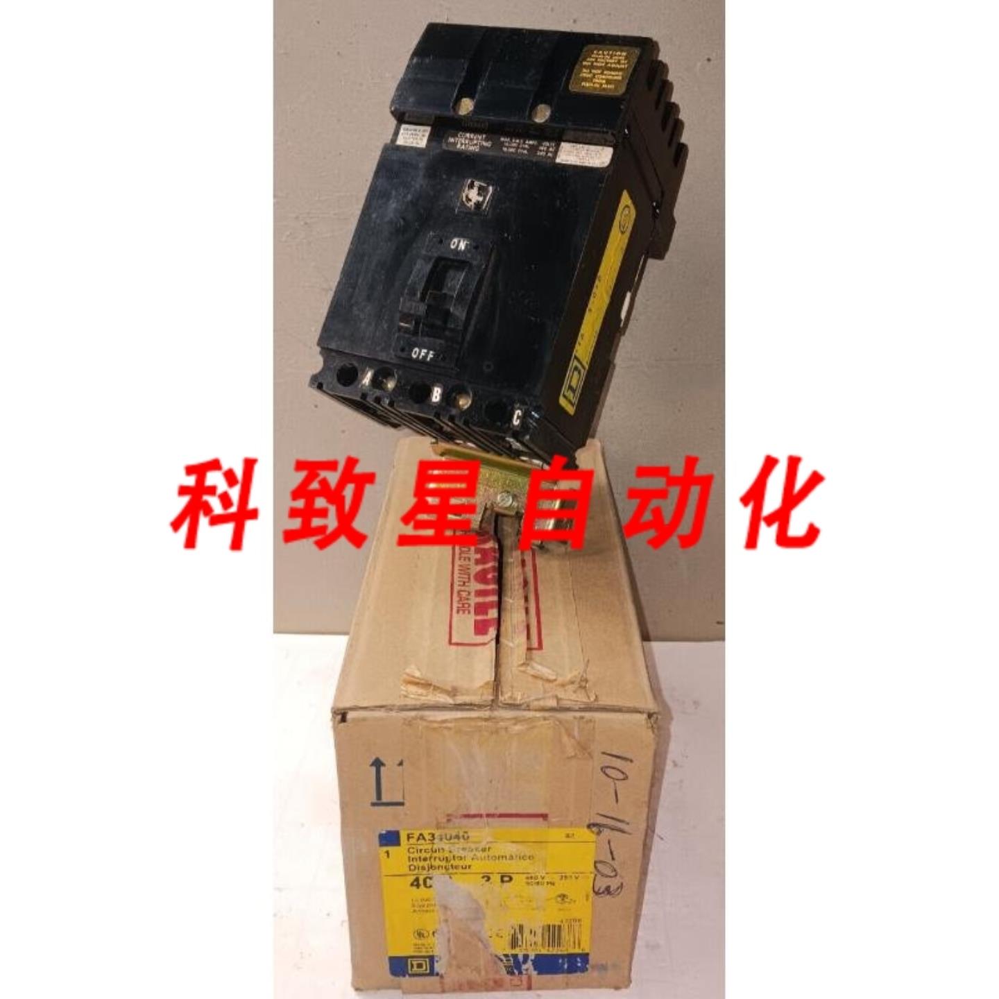 工业配件FA34040 40安培 I-LINE断路器3极480VAC