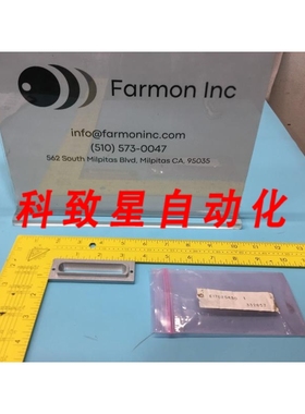 工业配件E17025430 FARADAY CUP GATE 165605