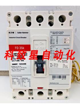 工业配件50安培断路器3极600VAC65 KA FD3050L带分流装置