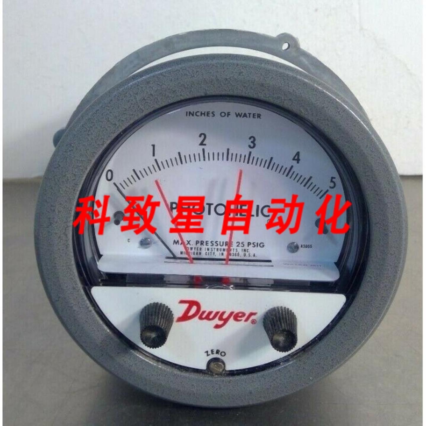 工业配件PHOTOHELIC A3000-A3005系列大压力 25 PSIG 范围 0