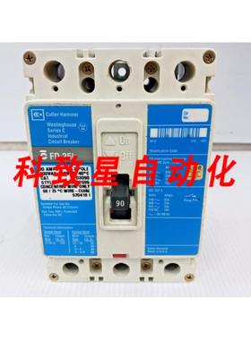工业配件90安培断路器3极600VAC250VDC25KA FD3090