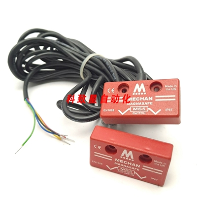 工业配件MECHAN MS5-21-DC安全开关输出额定值 500MA 2NO1NC