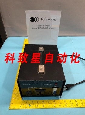 工业配件POWERBRIGHT VC000W STEP UP&DOWN TRANSFORMER/CONVERTE