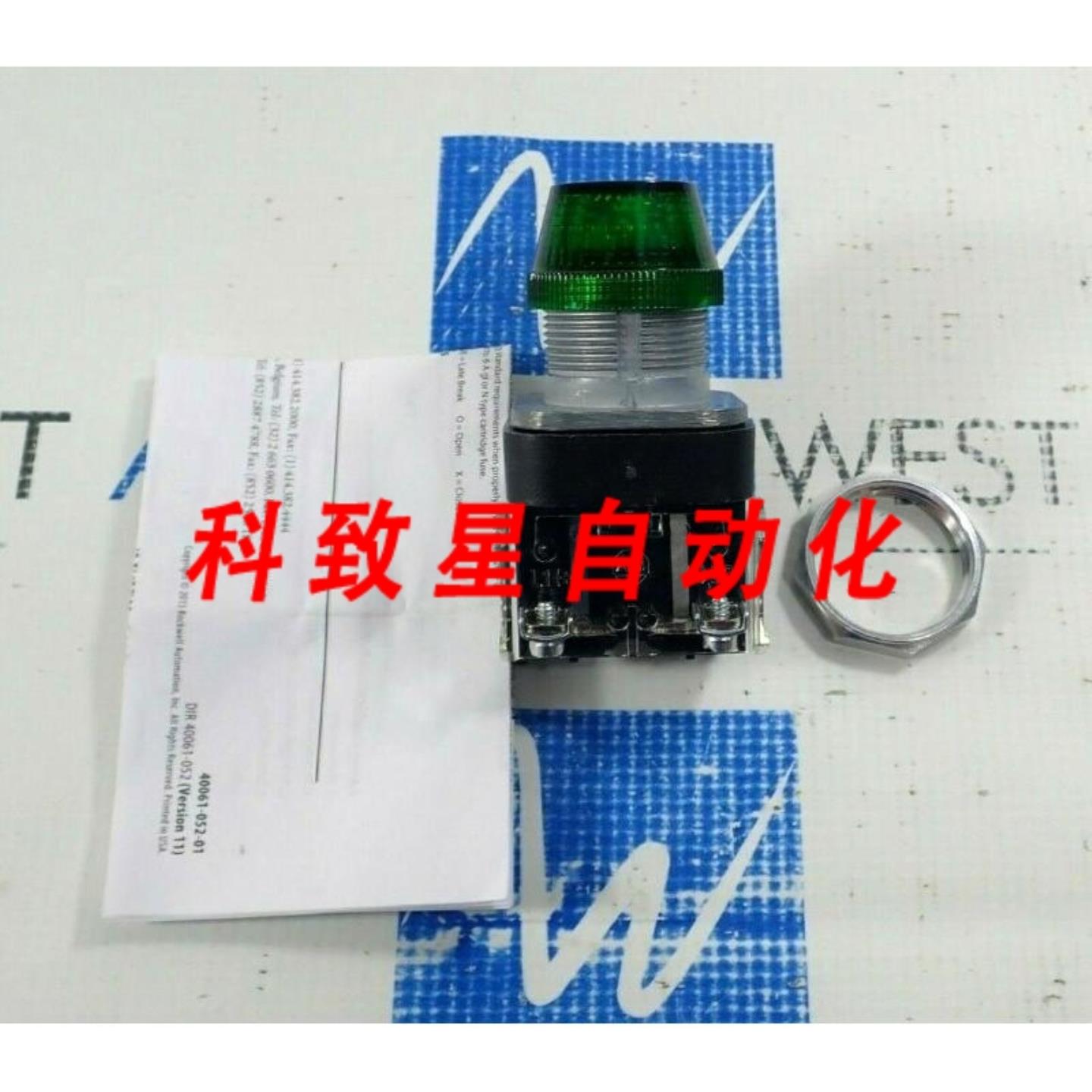 工业配件800T-Q10G系列U型绿色指示灯 120V