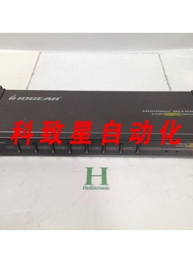 工业配件IOGEAR GCS138 MINIVIEW ULTRA 8端口 PS/2 KVM 切换器