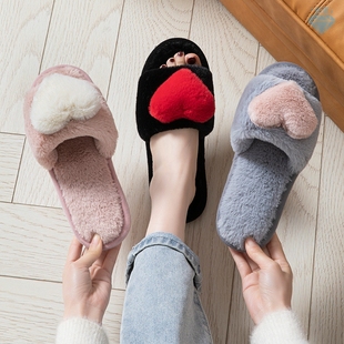Warm Slippers For Women men Soft Ladies Lady Bedroom House