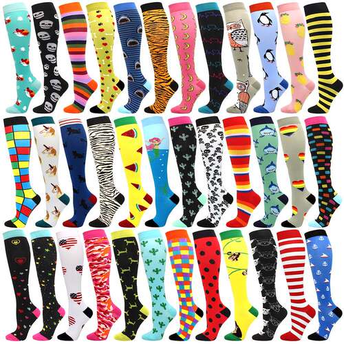 Running New Compression Stockings Pressure Nursing Socks