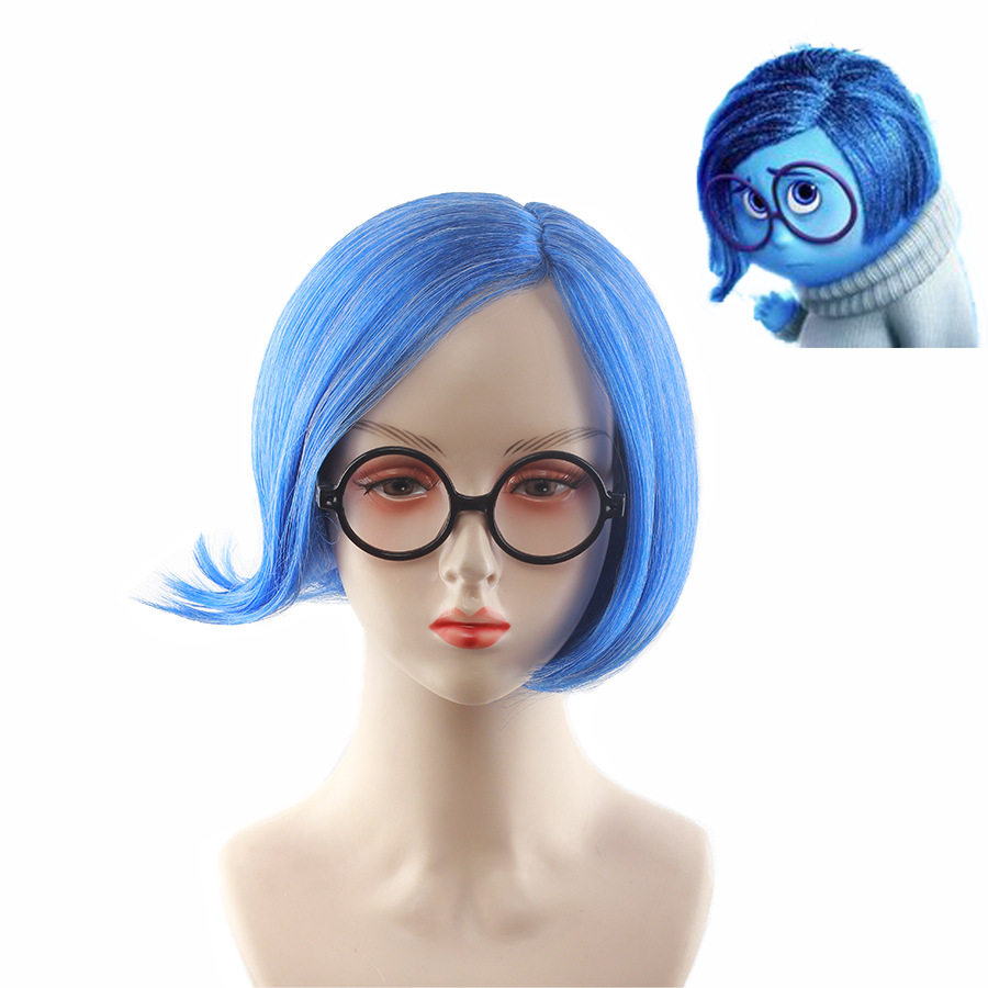 头脑特工队乐乐忧忧扮演假发