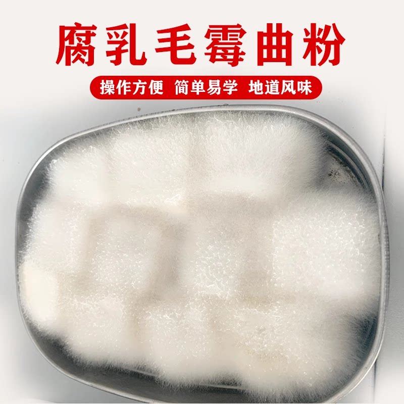 毛霉菌毛豆腐千张腐乳曲粉家用5g包邮工厂直供
