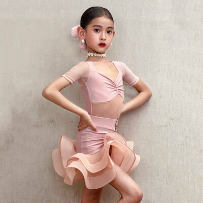 梵蒂恺女童拉丁舞服2026新款