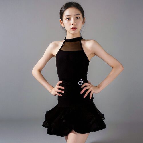 梵蒂恺拉丁舞服女童2024夏季